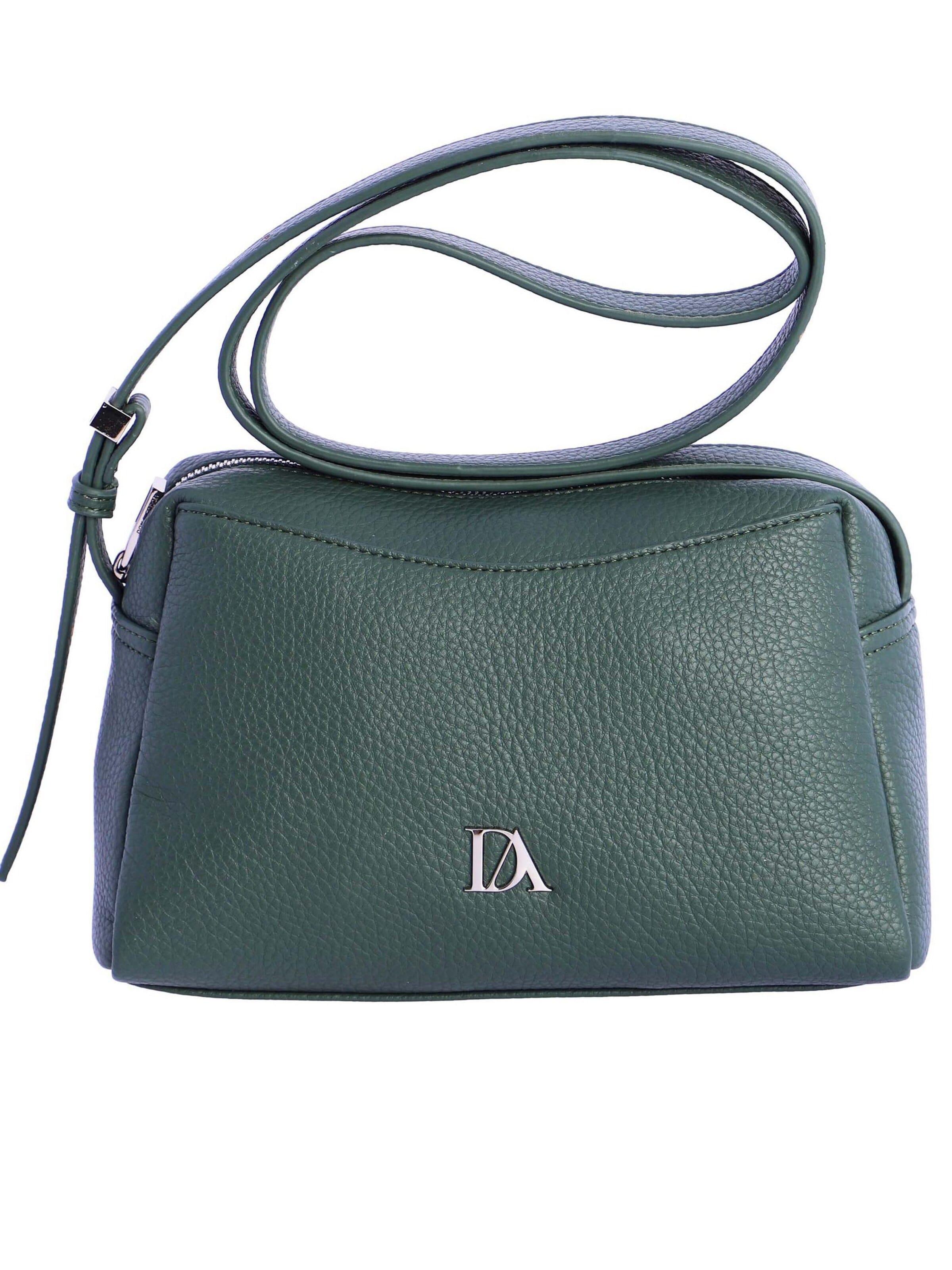 Don Algodon - Bolso de hombro 'Don Algodon Lirio' en azul: frente