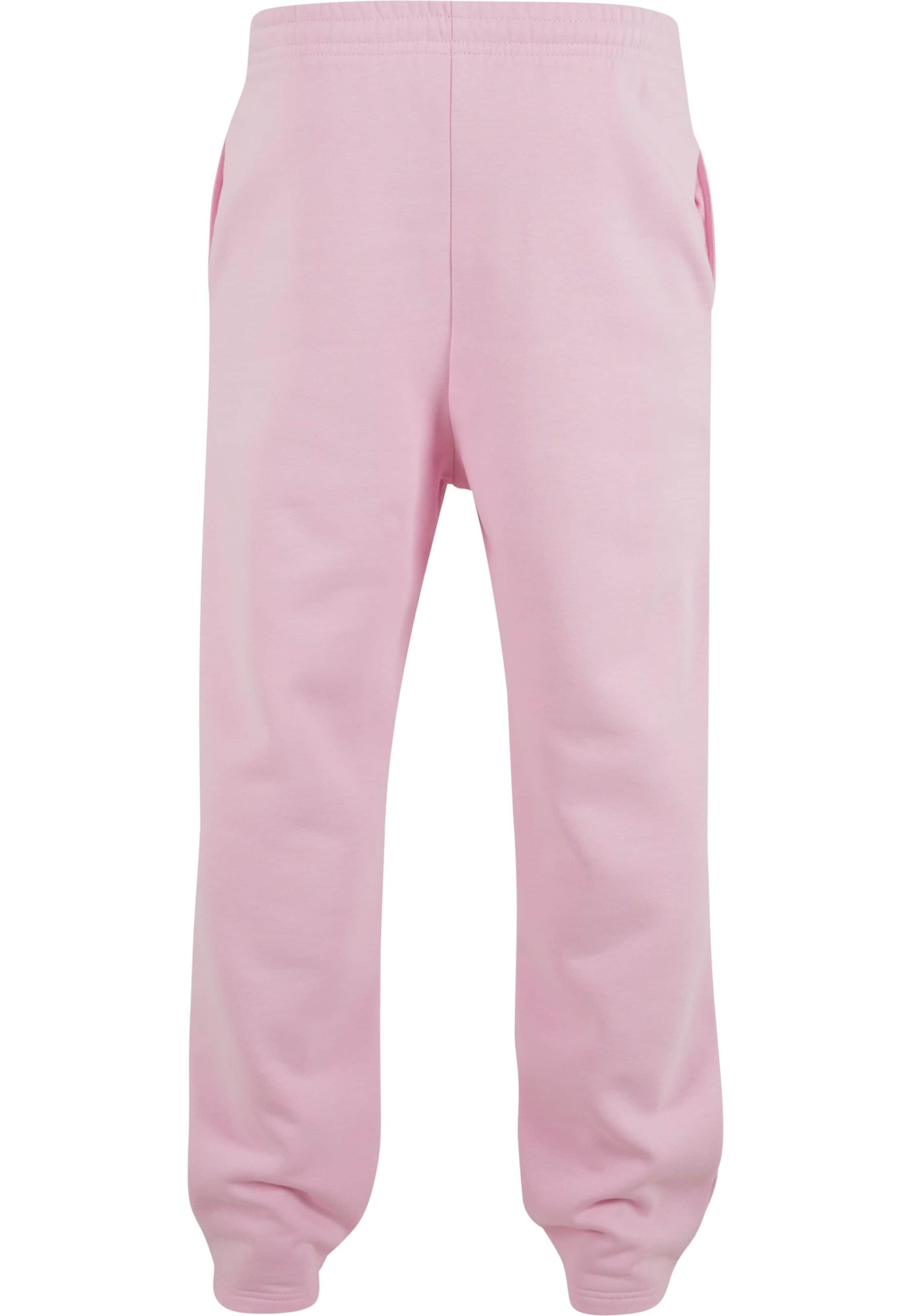 Urban Classics Loose fit Trousers in Pink