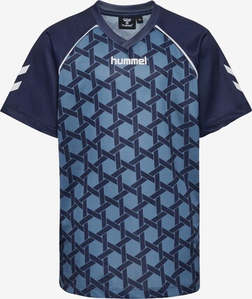 Hummel Performance Shirt in Blue: front