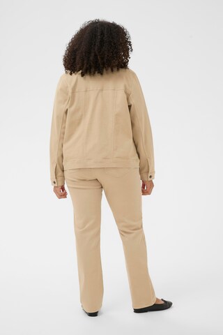 KAFFE CURVE Jacke 'KCzena ' in Beige