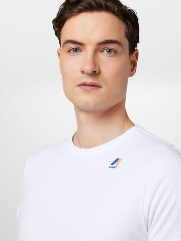 K-Way T-shirt 'LE VRAI EDOUARD' i vit