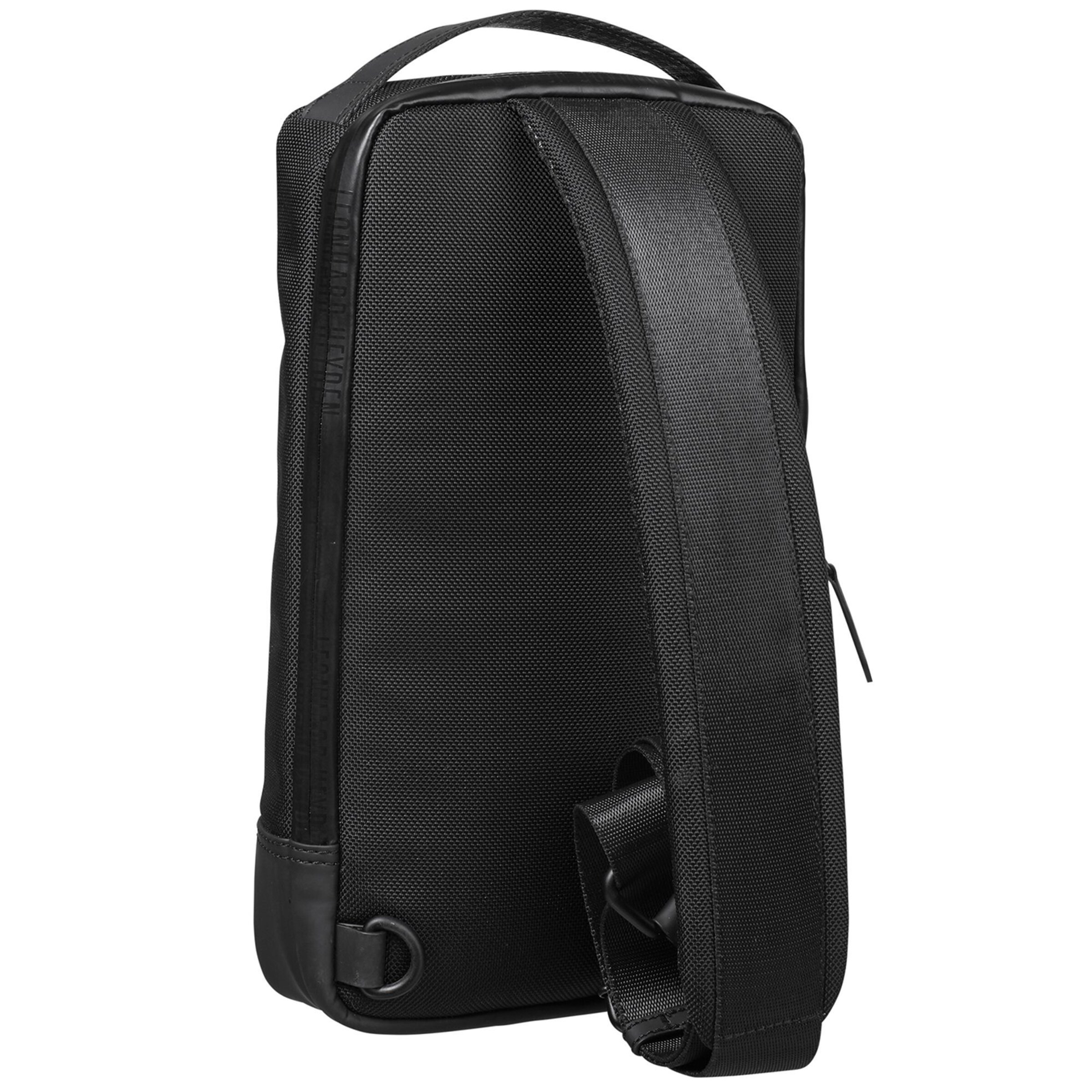 LEONHARD HEYDEN Umhängetasche 'Helsinki' in Schwarz