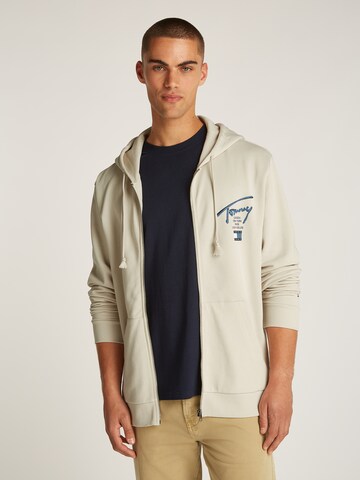 Tommy Jeans Sweatshirt in Beige: voorkant