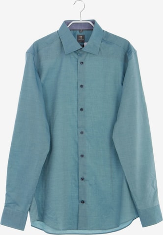 MANOR Button Up Shirt in M in Green: front