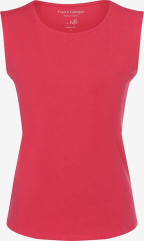 Franco Callegari Top in Roze: voorkant