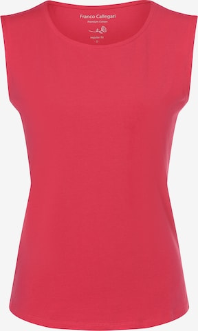 Franco Callegari Top in Roze: voorkant