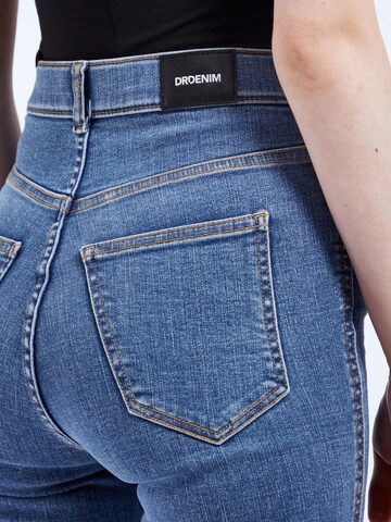 Dr. Denim Skinny Jeans 'Moxy High Flare' in Blue