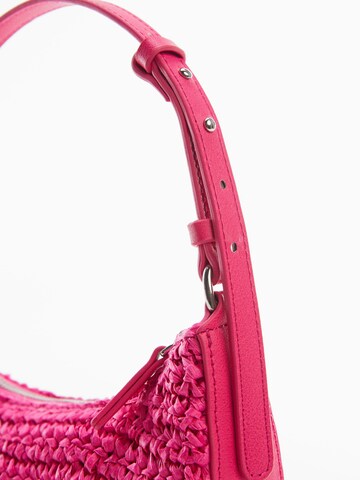 MANGO Handbag 'Tenerife' in Pink