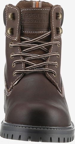 Boots stringati '53AX103' di Dockers by Gerli in marrone