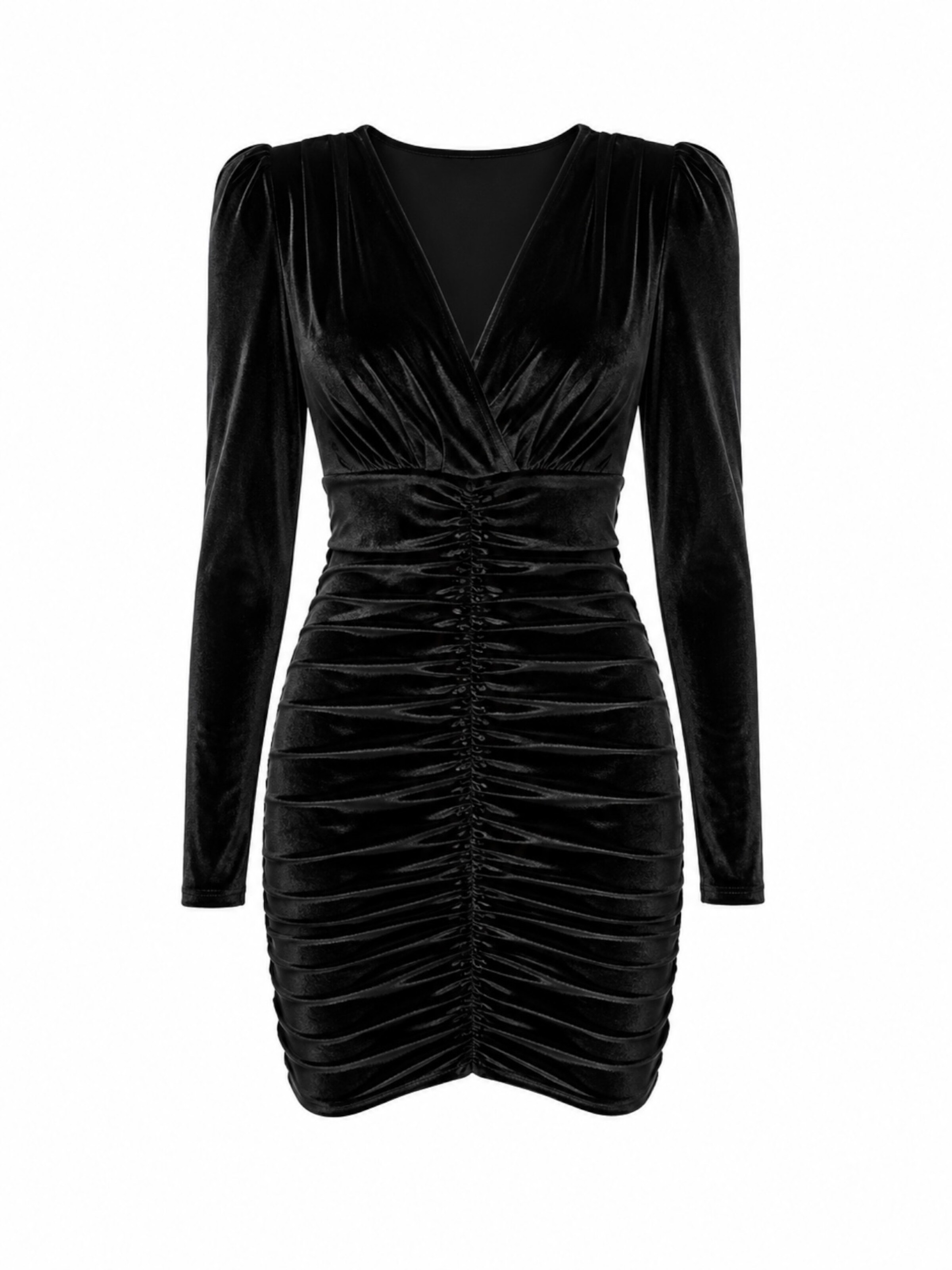Elena Athanasiadou Cocktailkleid 'Velora'‌ in Schwarz: Vorderseite