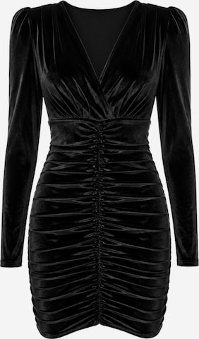 Elena Athanasiadou Cocktailkleid 'Velora' in Schwarz: Vorderseite