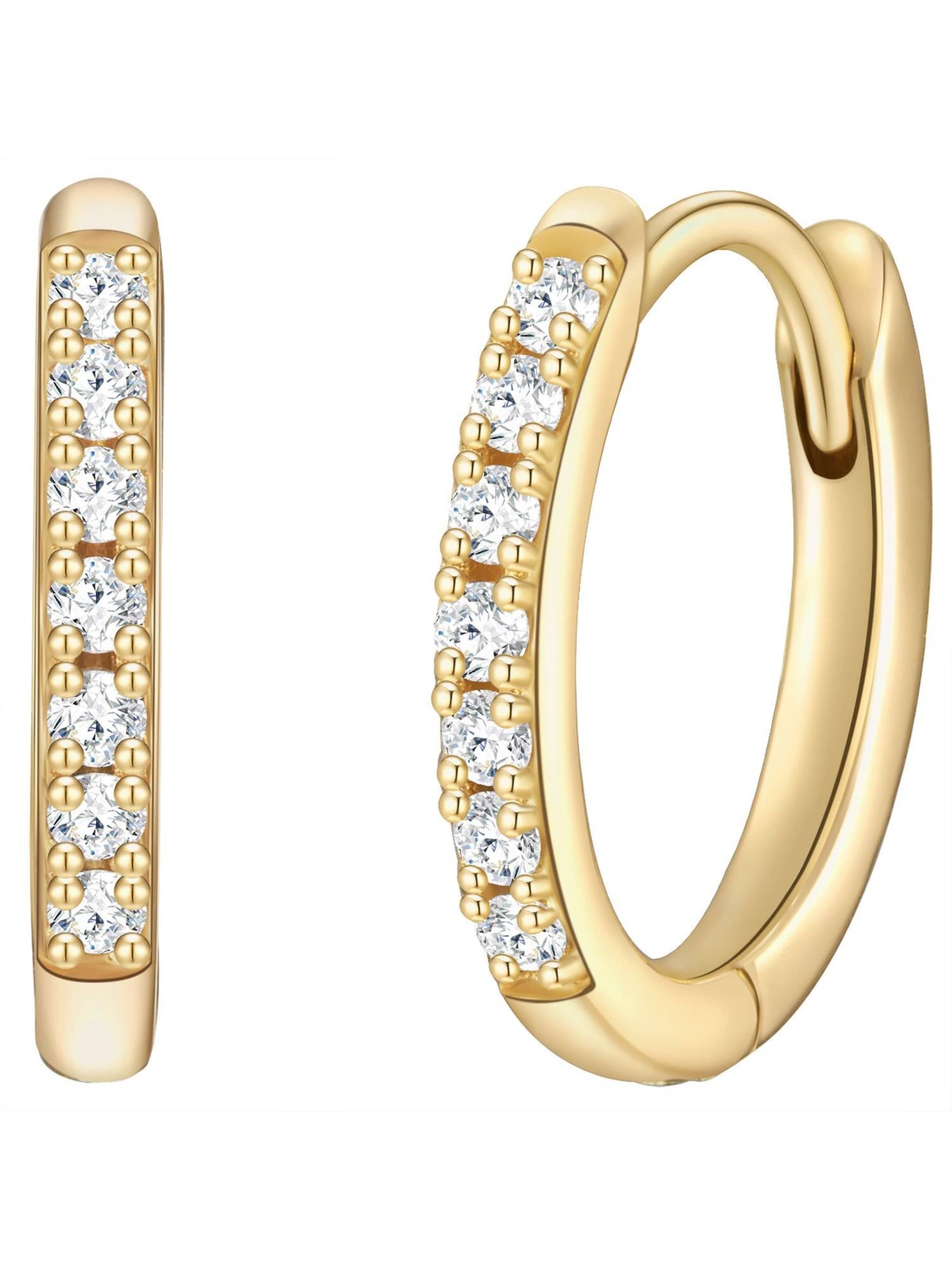 Glanzstücke München Σκουλαρίκια σε χρυσό: μπροστά