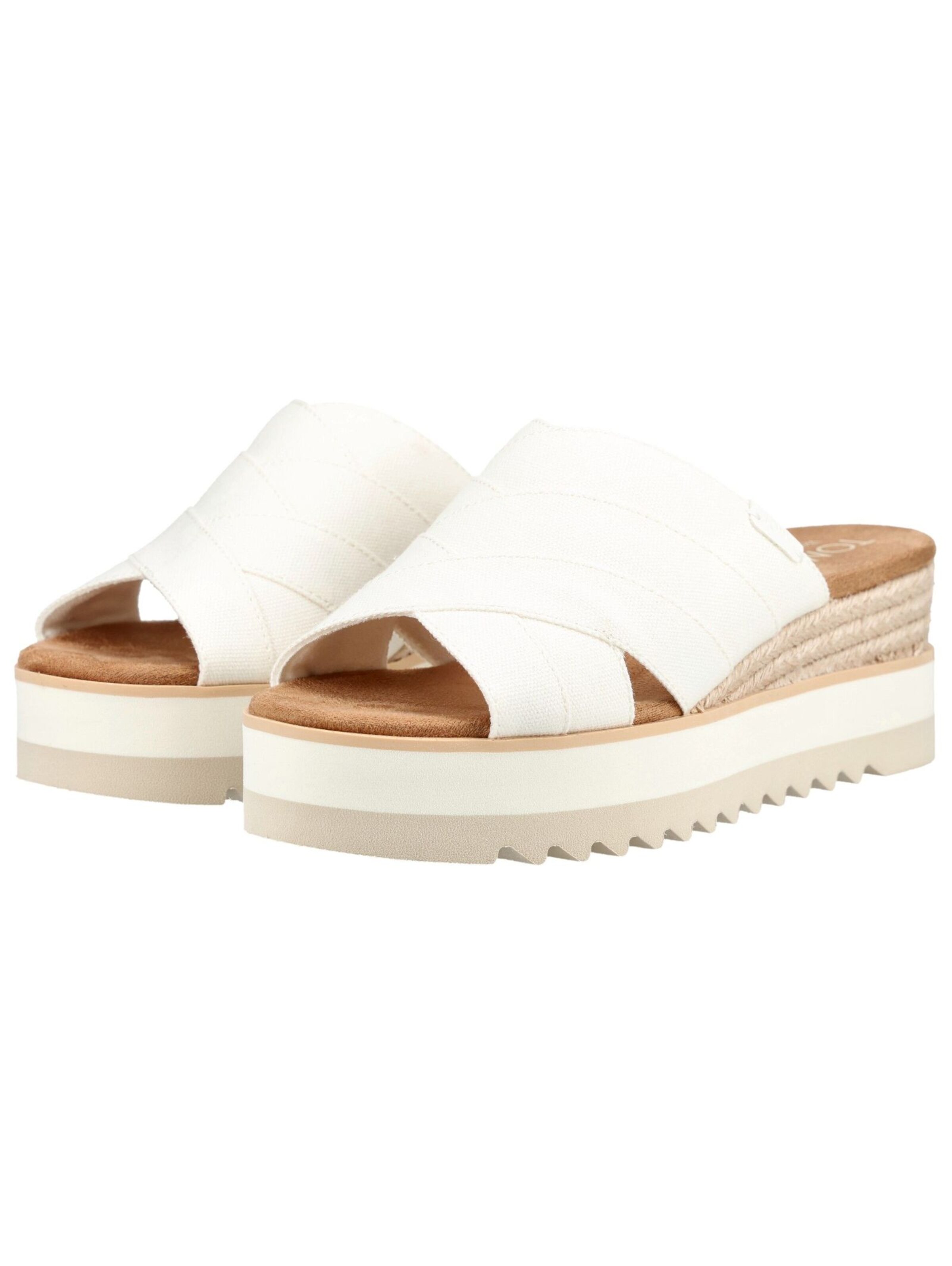 TOMS Muiltjes in Wit