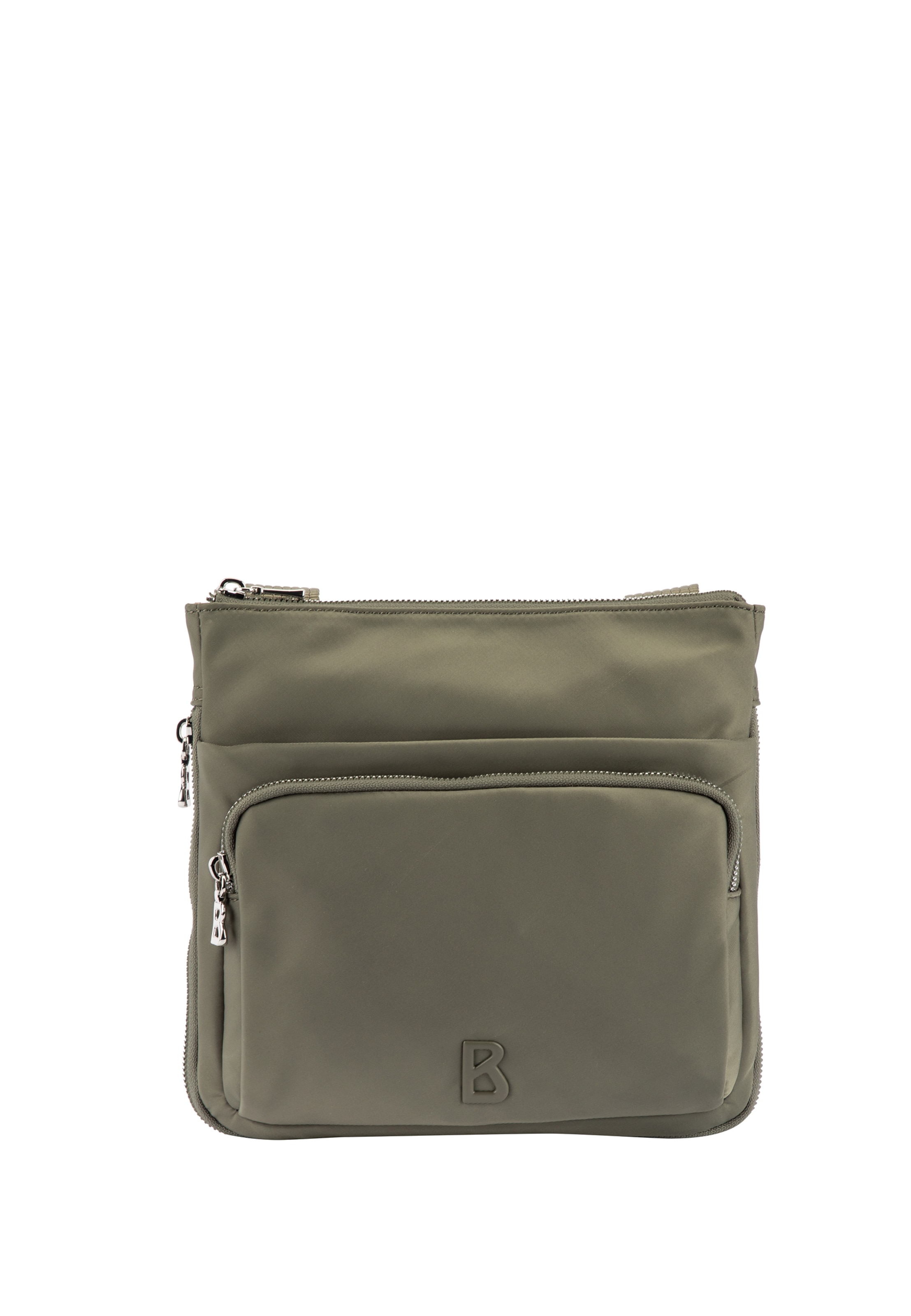 BOGNER Crossbody Bag 'Verbier Play 1.0 Serena' in Green: front
