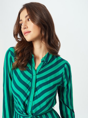 Rochie tip bluză 'SAVANNA' de la Y.A.S pe verde