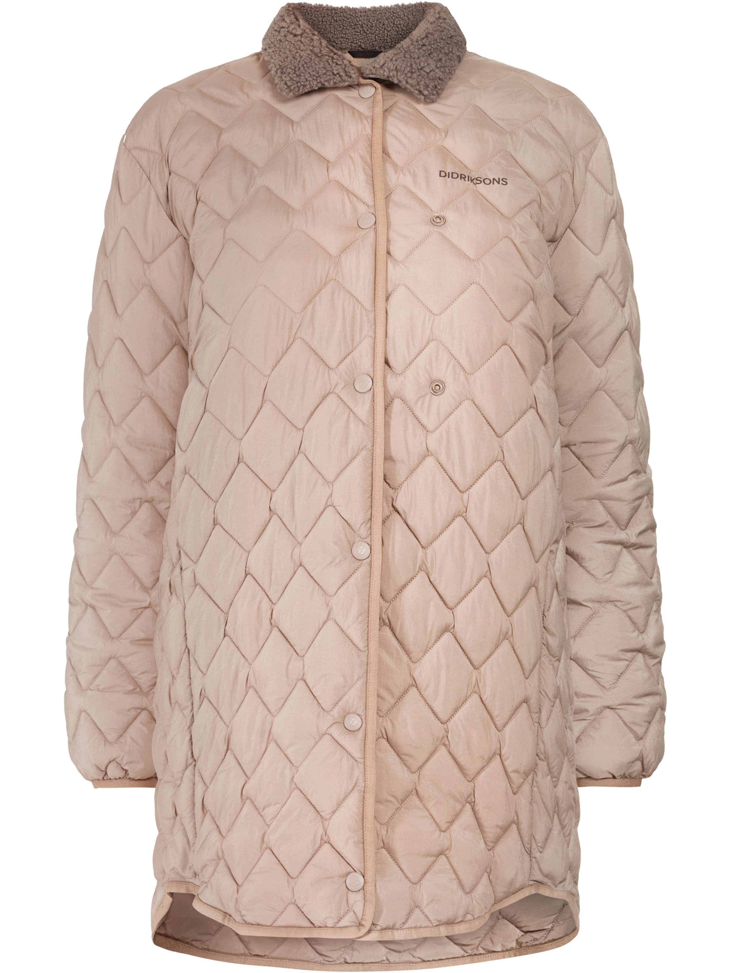 Didriksons Tussenjas 'Betina' in Beige: voorkant