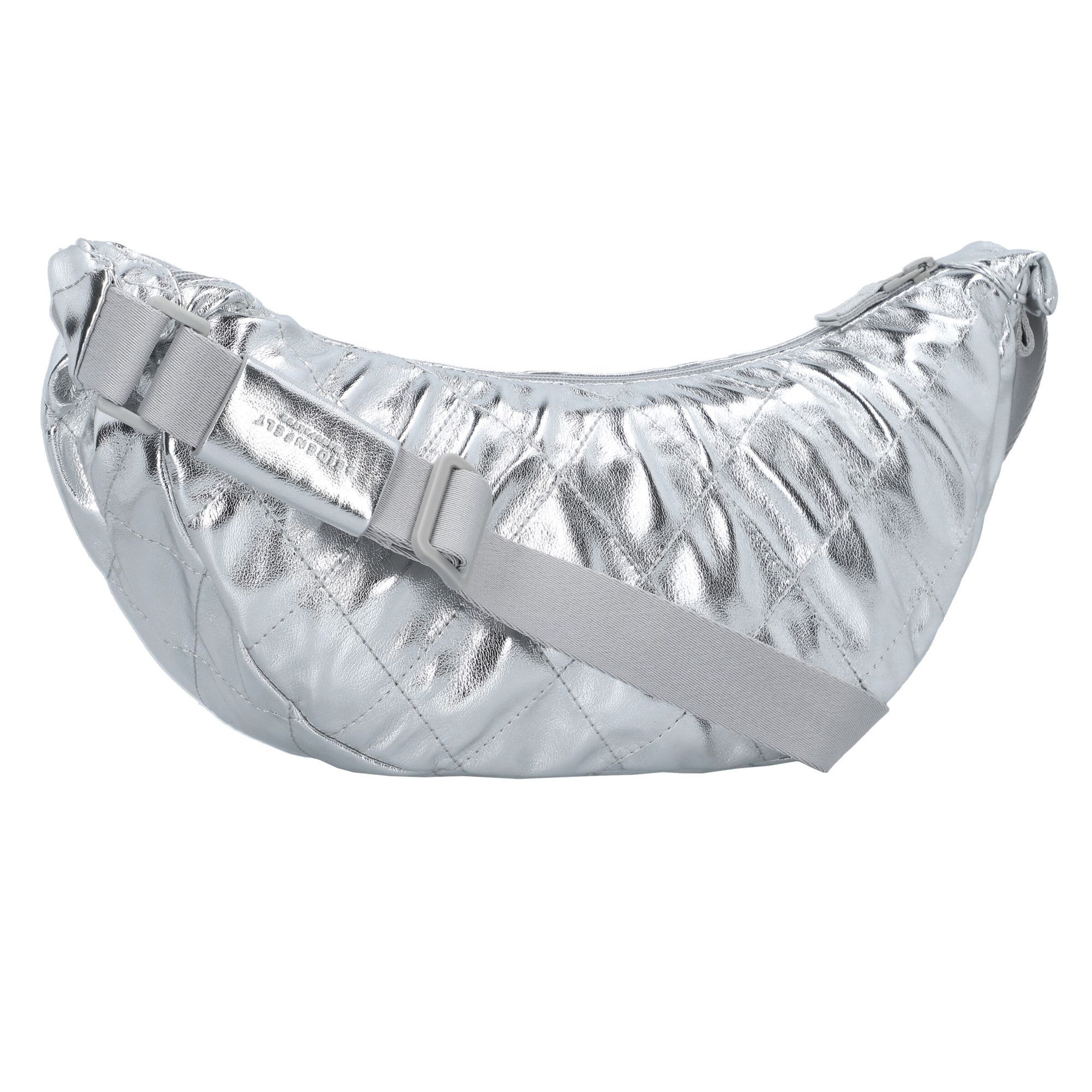 Seidenfelt Crossbody bag 'Evenes' in Silver