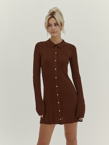 millane Knit dress 'Adelina' in Brown: front