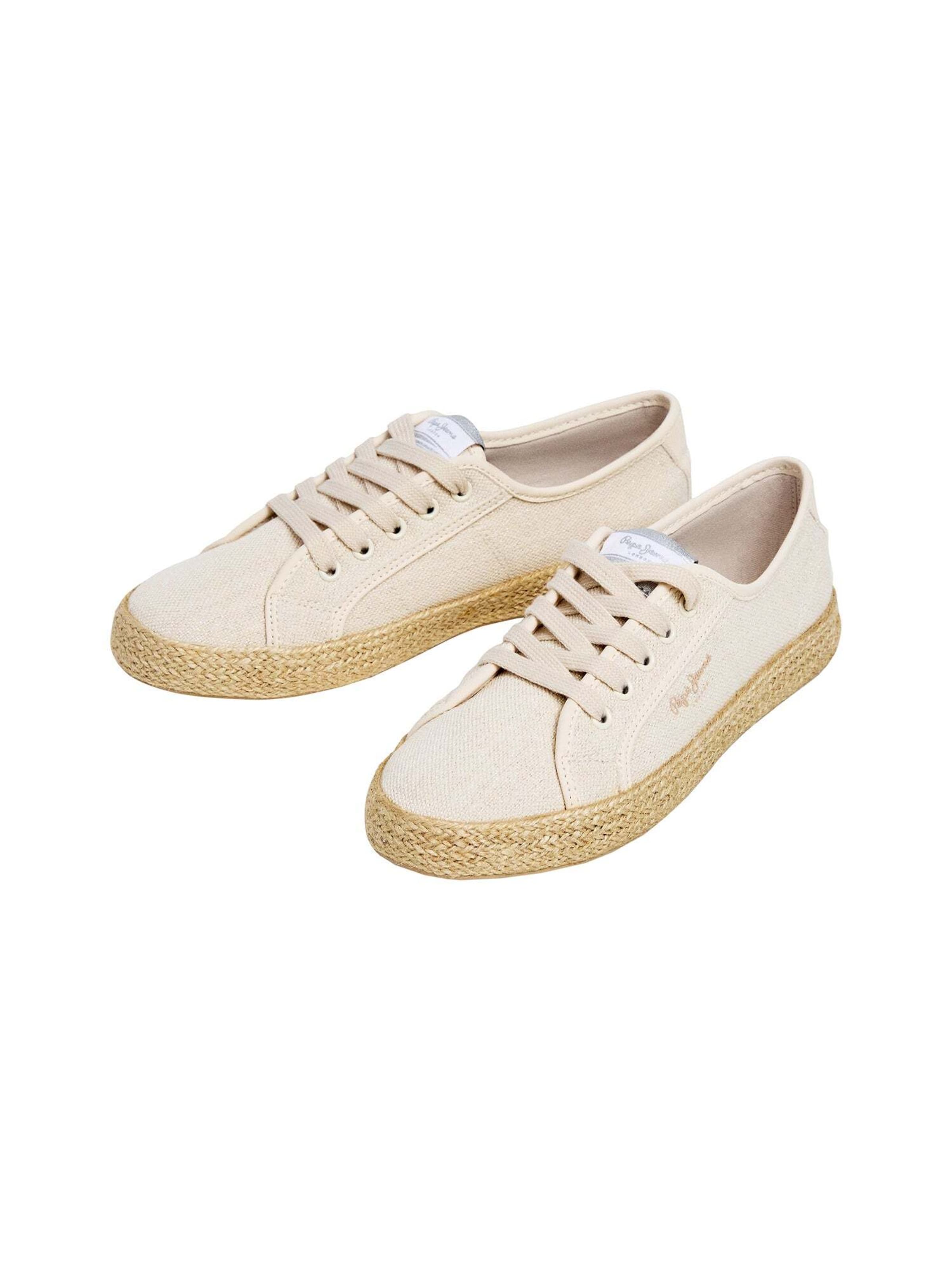 Baskets basses 'Brady' Pepe Jeans en beige