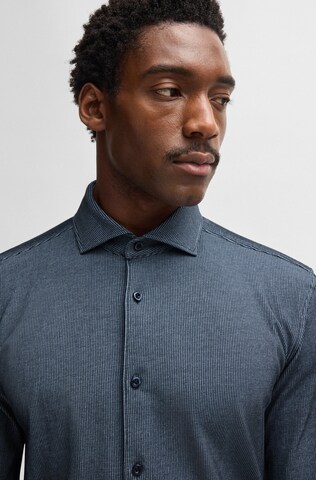 BOSS Comfort Fit Hemd 'Hal' in Blau