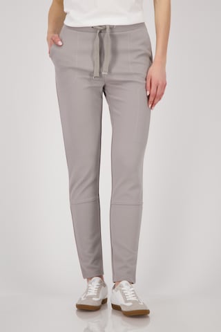 Effilé Pantalon monari en gris : devant