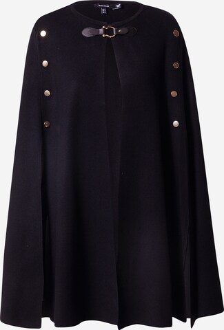 Cape Karen Millen en noir : devant