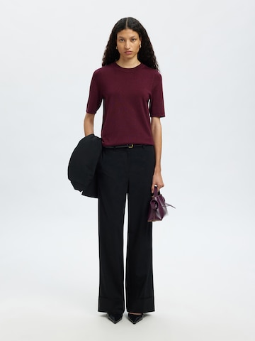 SELECTED Trui 'SLFLURA' in Lila