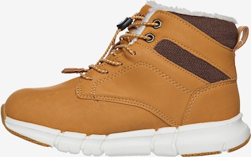 ZigZag Snow Boots 'Pumien' in Brown: front