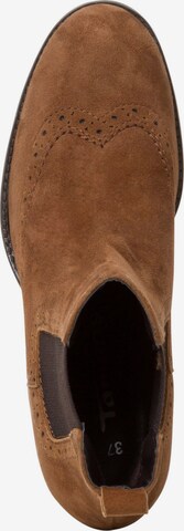 TAMARIS Chelsea Boots in Braun