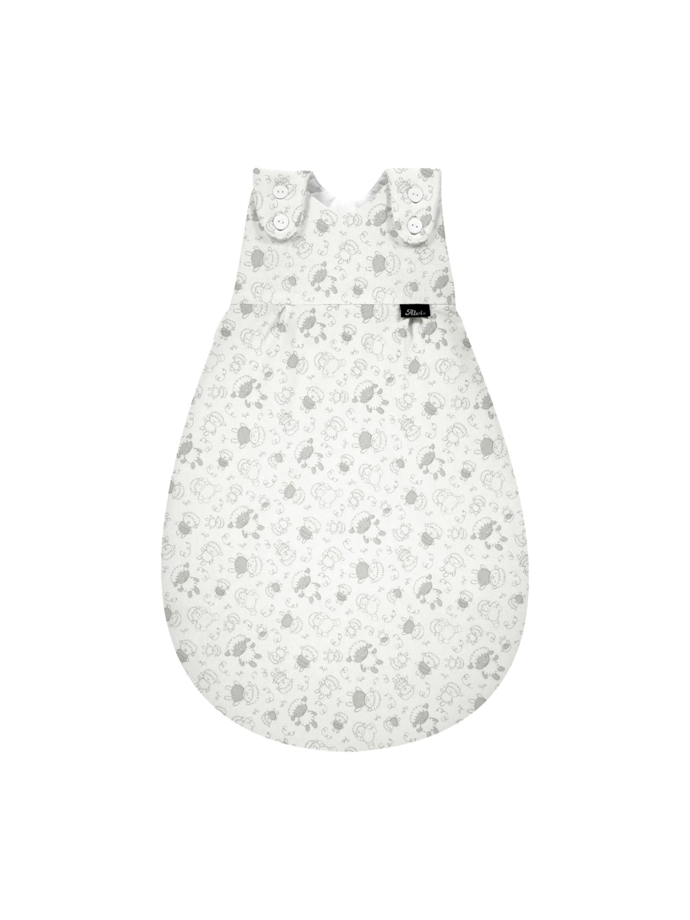 ALVI Sleeping Bag 'Schlafsack Baby-Mäxchen Außensack Baumwolle' in Beige: front