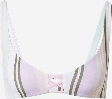 ROXY Bustier Bikinitoppi 'Sea & Waves Revo' värissä monivärinen: edessä