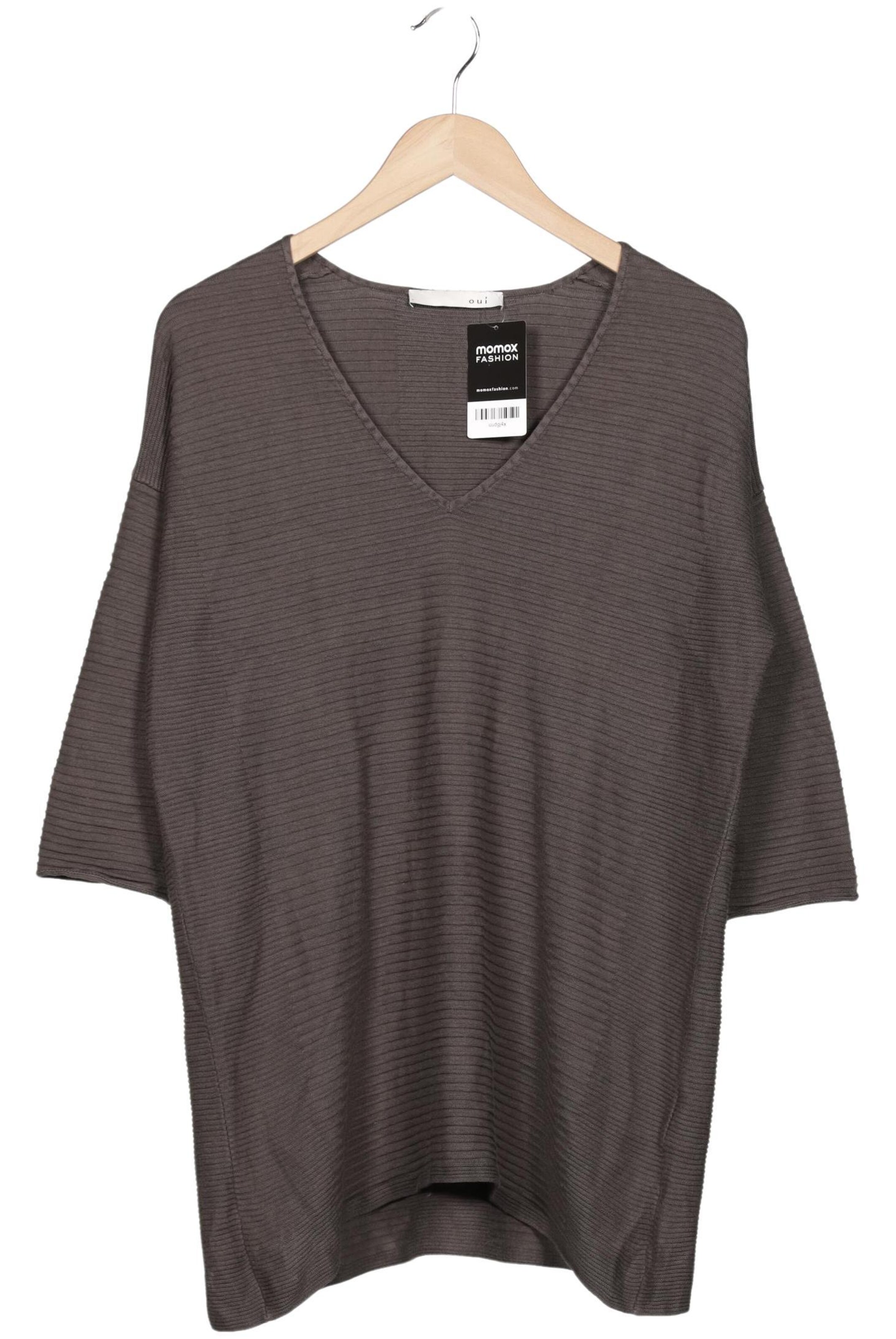 OUI Sweater & Cardigan in XL in Grey: front