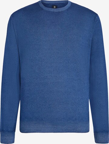 Pull-over Boggi Milano en bleu : devant