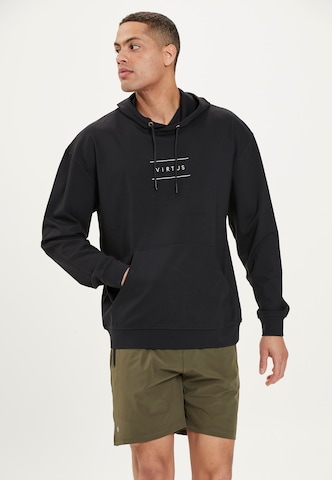 Virtus Sweatshirt 'MALTU' in Black: front