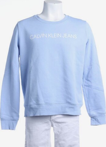 Calvin Klein Sweatshirt / Sweatjacke XL in Blau: predná strana