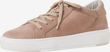 Baskets basses s.Oliver en beige : devant