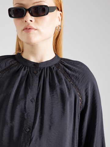 EVOKED Blouse 'VIDogma' in Zwart