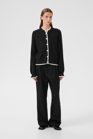 KAREN BY SIMONSEN Gebreid vest in Zwart