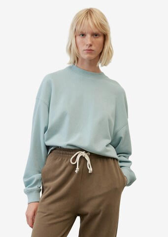 Marc O'Polo Sweatshirt in Blauw: voorkant