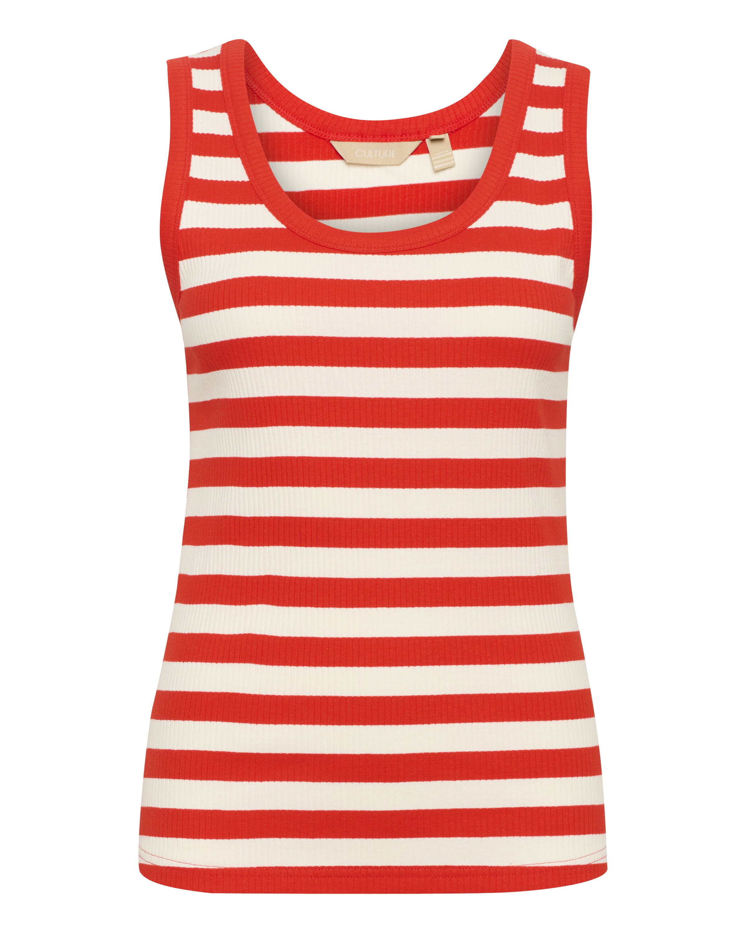 CULTURE - Top en rojo: frente