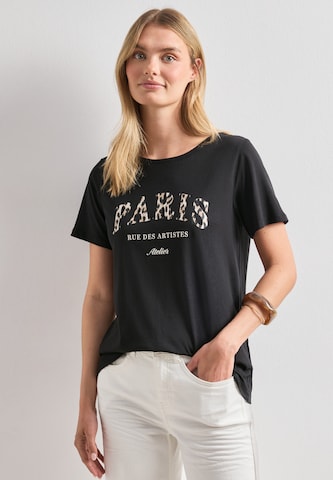STREET ONE Shirt in Black: front