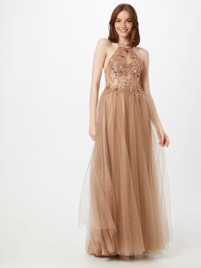 Mascara Kleid In Beige About You 