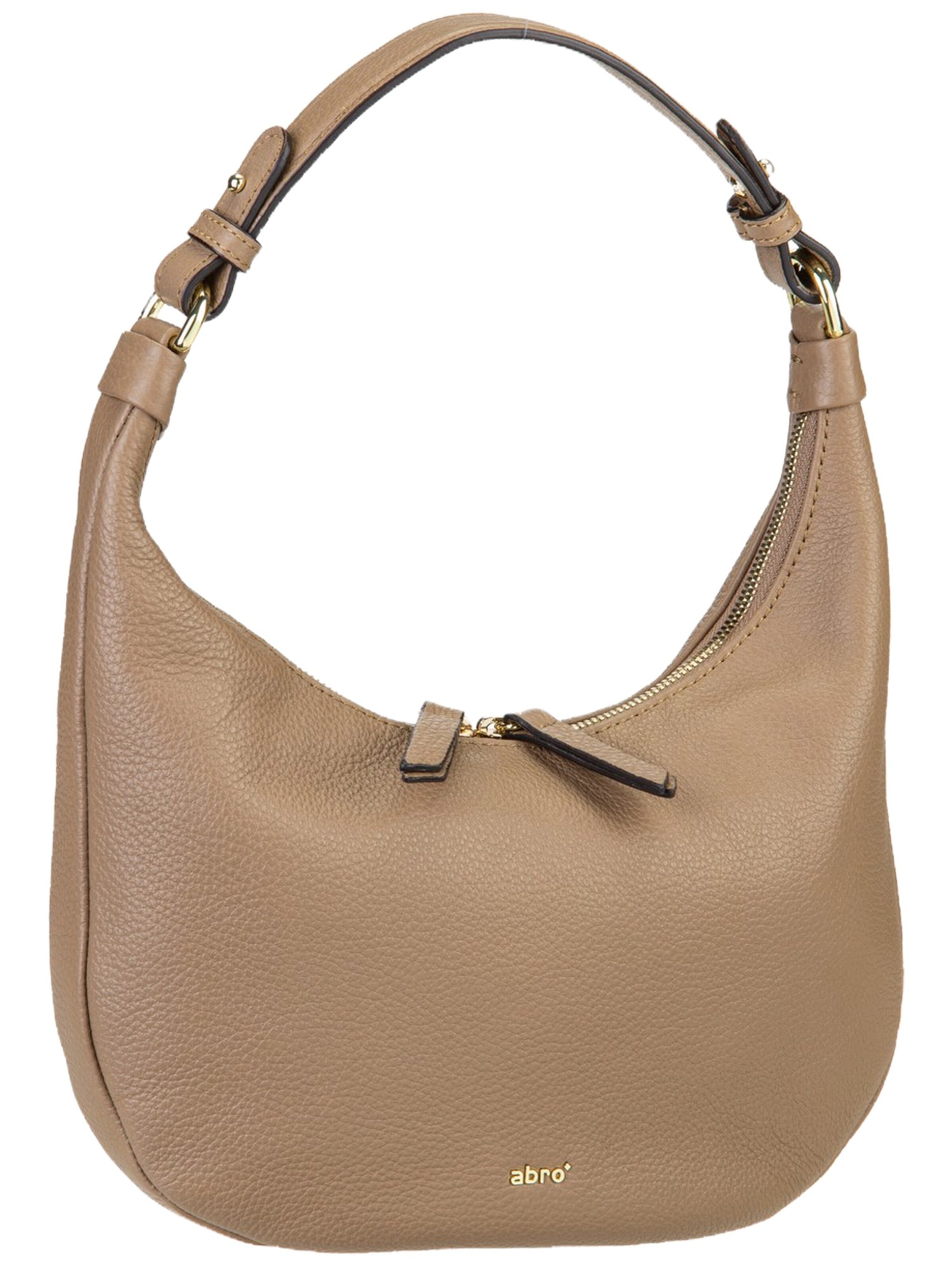 ABRO Shoulder Bag 'Nana' in Brown: front