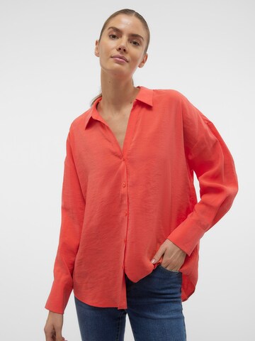 VERO MODA Blouse 'Queeny' in Red