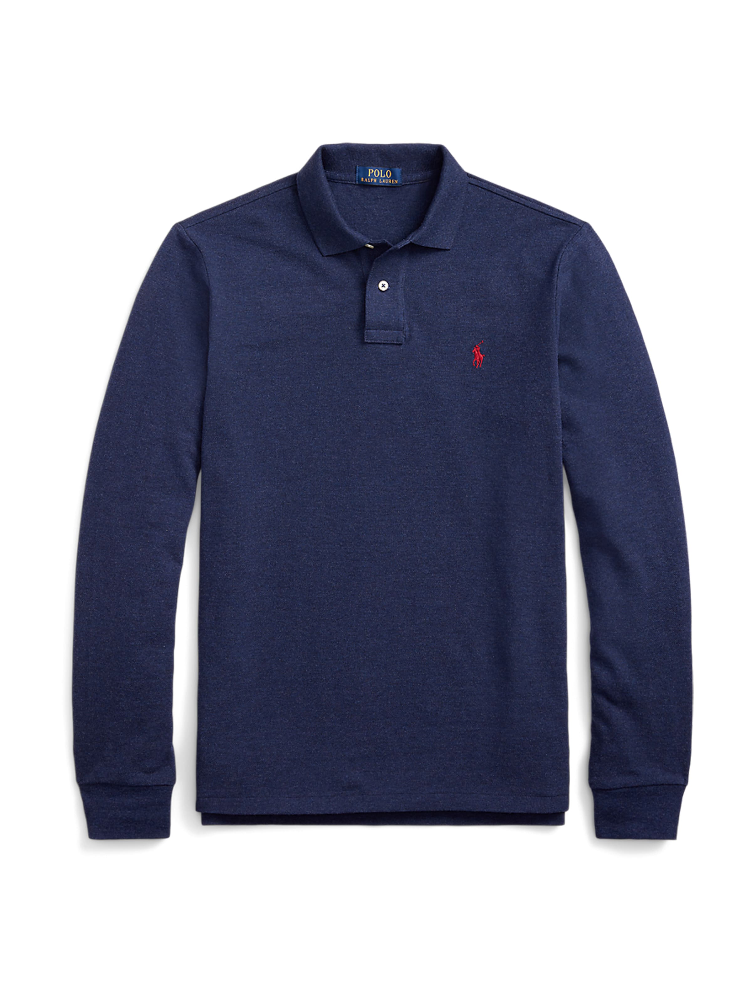 T-Shirt Polo Ralph Lauren en bleu : devant