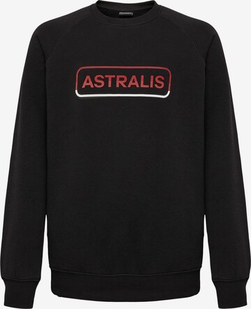 Hummel Sweatshirt in Black: front