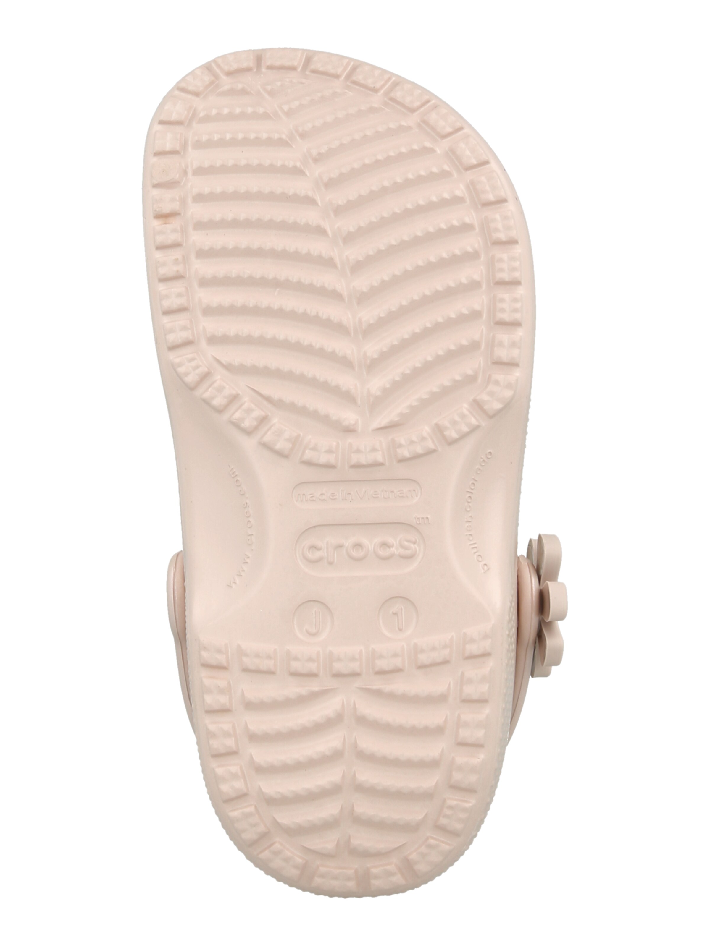 Crocs - Sapatos abertos 'Classic Pearl Shine' em rosa