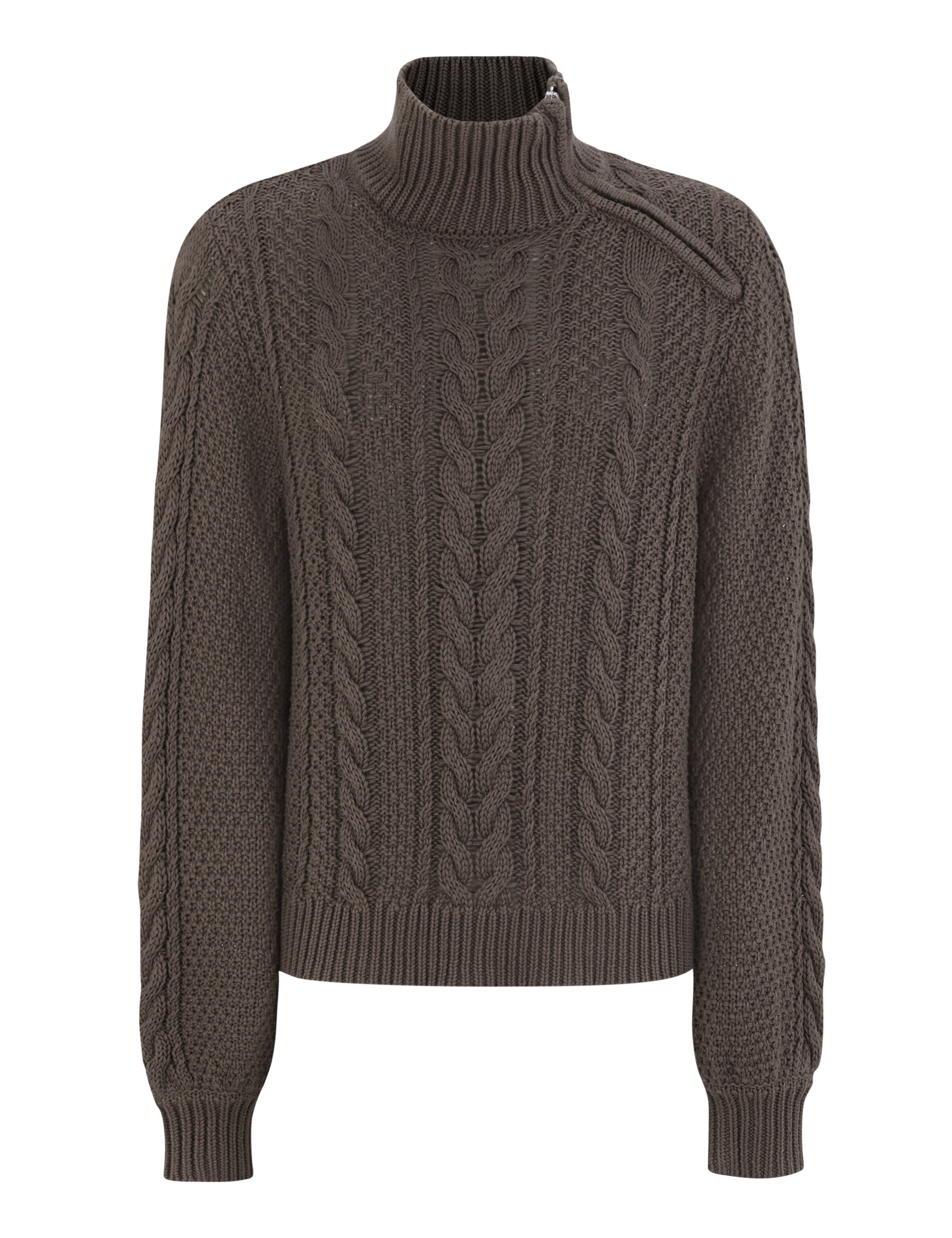 Pull-over 'Cabia' Esmé Studios en marron : devant