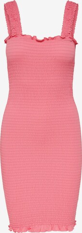 Robe 'ALICIA' ONLY en rose : devant