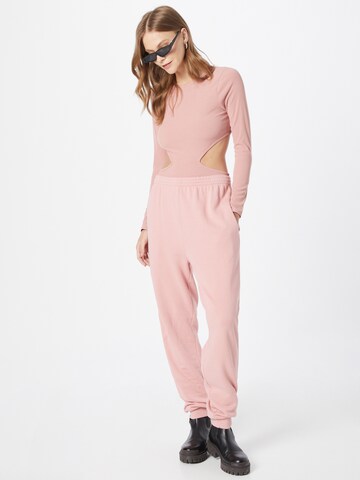 Fashion Union - Camisa body 'GINNI' em rosa